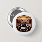 North Rim Grand Canyon Lodge 1937–2025 Tribute Button (Vorne & Hinten)