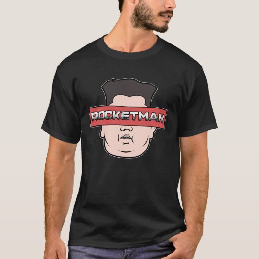 North Rocket Korea Dictator sendet Nukes T-Shirt (Vorderseite)