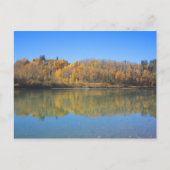 North Saskatchewan River - Herbst Postkarte (Vorderseite)