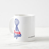 NORTH schmälert GLOBE SCULP_. Kaffeetasse (Vorderseite Links)