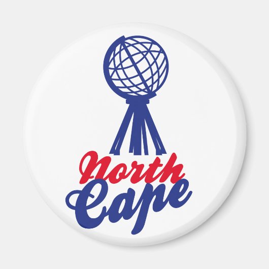 NORTH schmälert GLOBE SCULP_. Magnet (Vorne)