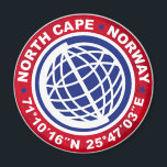 NORTH schmälert SPECIAL NORWAY Magnet<br><div class="desc">NORDKAPP,  NORGE. North Cape,  Norway Special Edition.</div>