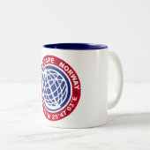 NORTH schmälert SPECIAL NORWAY Zweifarbige Tasse (VorderseiteRechts)