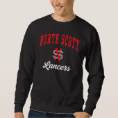 North Scott High School Lancers Sweatshirt (Vorderseite)