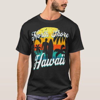 North Shore Hawaii Beach Surfer Sommerurlaub VI T-Shirt