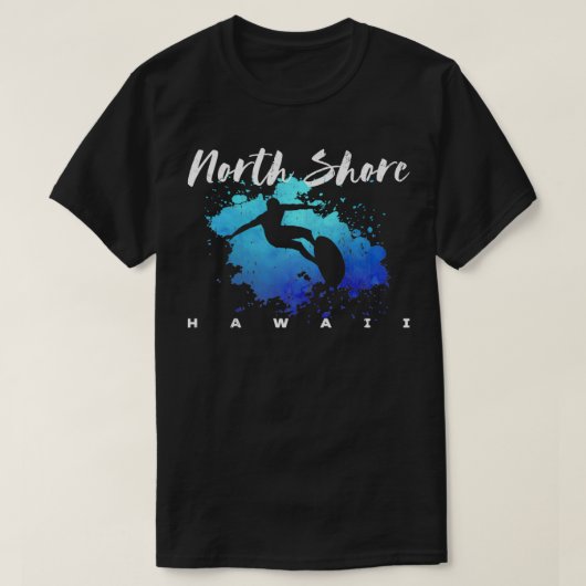 NORTH SHORE HAWAII Oahu Surfing Beach Vacation Tri T-Shirt (Design vorne)