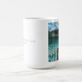 North Shore Hood Canal, Washingt, große Tasse (Mittel)