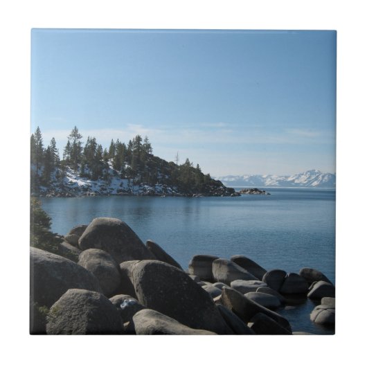 North Shore Lake Tahoe, Incline Village, Nevada Fliese (Vorderseite)