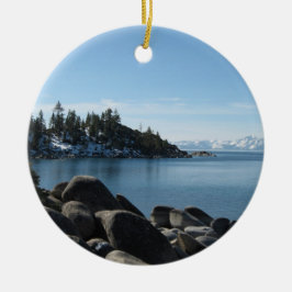 North Shore Lake Tahoe, Incline Village, Nevada Keramikornament
