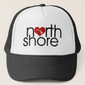 North Shore Liebe Truckerkappe (Vorderseite)