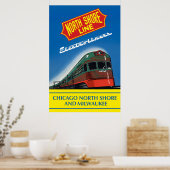 North Shore Line Electroliner Poster (Küche)