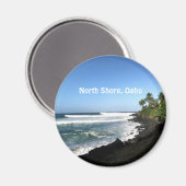 North Shore Oahu Magnet (Vorderseite/Rückseite)