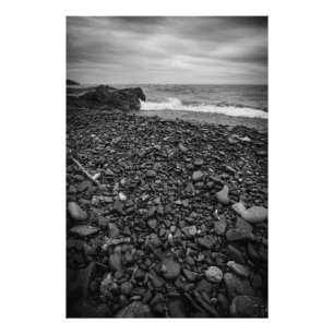 North Shore Rocky Beach Fotodruck