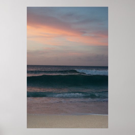 North Shore Sunset Poster (Vorne)