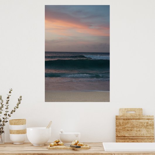 North Shore Sunset Poster (Küche)