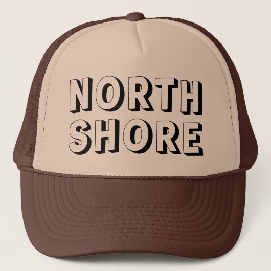 North Shore Trucker Hat Truckerkappe (Vorderseite)