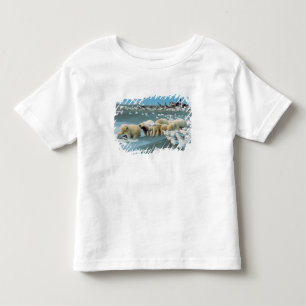 North Slope, Alaska. Eisbären Ursus Kleinkind T-shirt