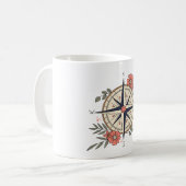 North, ,South, East, and West With Flowes Kaffeetasse (Vorderseite Links)