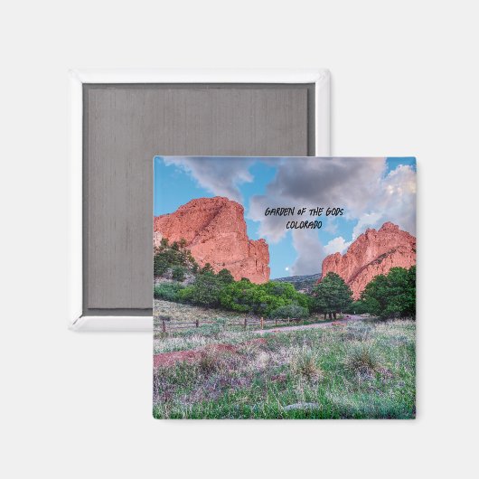 North South Gateway Rocks Garden of Gods Magnet (Vorderseite/Rückseite)