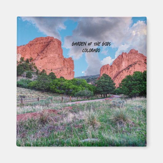 North South Gateway Rocks Garden of Gods Magnet (Vorne)
