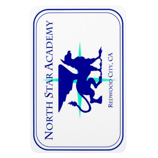 North Star Academy Car Magnet (Vertikal)
