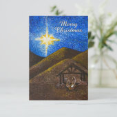 North Star Dankeskarte (Stehend Vorderseite)