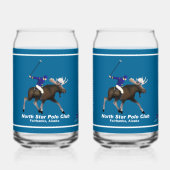 North Star Polo Club Dosenglas (Vorderseite)