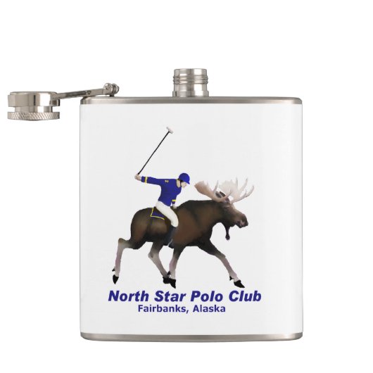 North Star Polo Club Flachmann (Geöffnet)