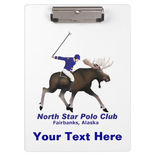 North Star Polo Club Klemmbrett (Vorderseite)