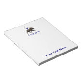 North Star Polo Club Notizblock (angewinkelt)