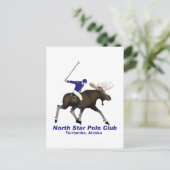 North Star Polo Club Postkarte (Stehend Vorderseite)