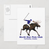 North Star Polo Club Postkarte (Vorne/Hinten)