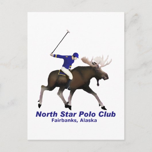 North Star Polo Club Postkarte (Vorderseite)