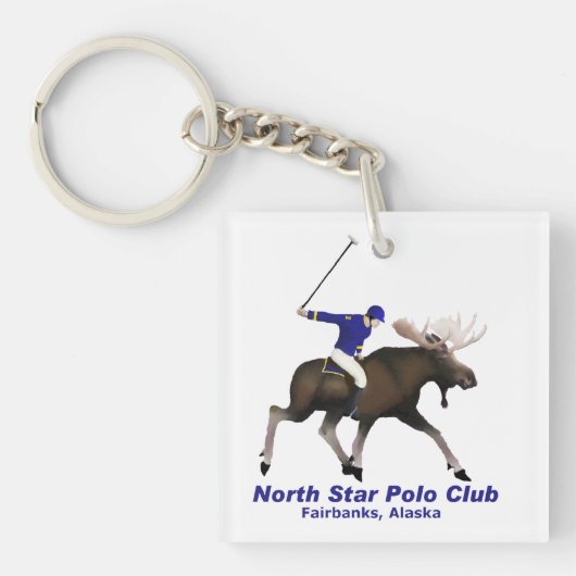 North Star Polo Club Schlüsselanhänger (Vorderseite)