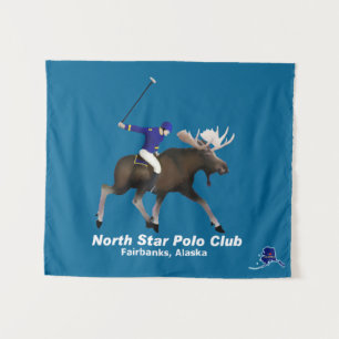 North Star Polo Club Wandteppich