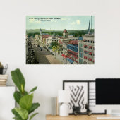 North Street, Pittsfield 1912 Vintag Poster (Heimbüro)