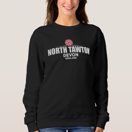 North Tawton Devon England Sweatshirt (Vorderseite)