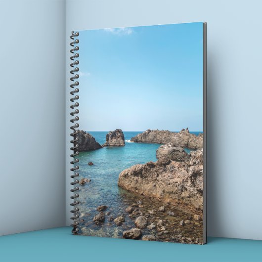 North Tenerife Coast Custom Spirituosen Notebook Notizblock