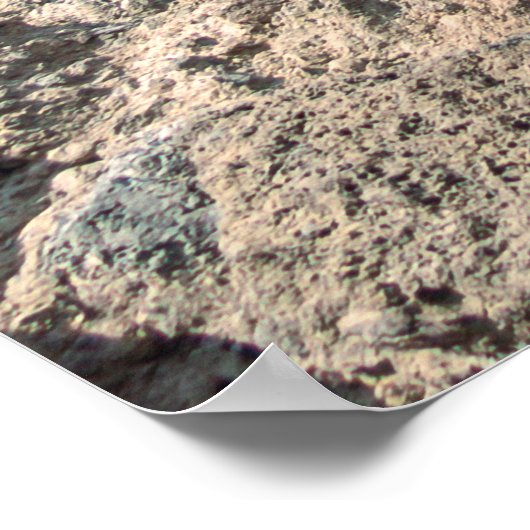 North Tenerife Coastline Poster Print (Ecke)