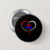 North Tonawanda Lumberjacks Logo Halbherz Button (Vorne & Hinten)