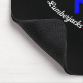 North Tonawanda Lumberjacks Logo Halbherz Mousepad (Ecke)