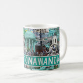 North Tonawanda Streets mug Kaffeetasse (VorderseiteRechts)