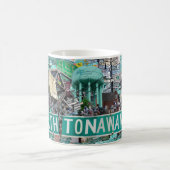 North Tonawanda Streets mug Kaffeetasse (Mittel)