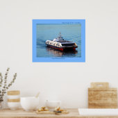 ‚North Vancouver Seabus‘ Poster (Küche)