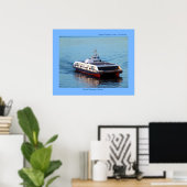 ‚North Vancouver Seabus‘ Poster (Heimbüro)