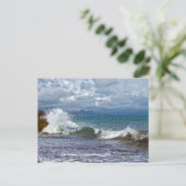 North Wales Coastline Postkarte (Stehend Vorderseite)