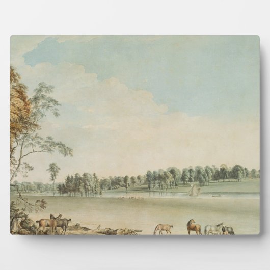 North West View Wakefield Lodge in Whittlebury Fotoplatte (Vorderseite)