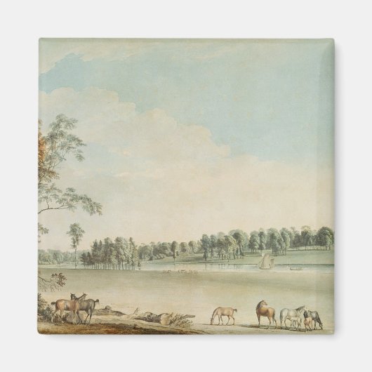 North West View Wakefield Lodge in Whittlebury Magnet (Vorne)