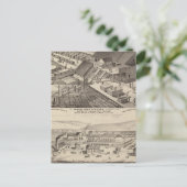 North Western Mills of Hersey, Minnesota Postkarte (Stehend Vorderseite)