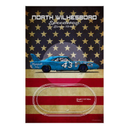 North Wilkesboro Speedway Poster
